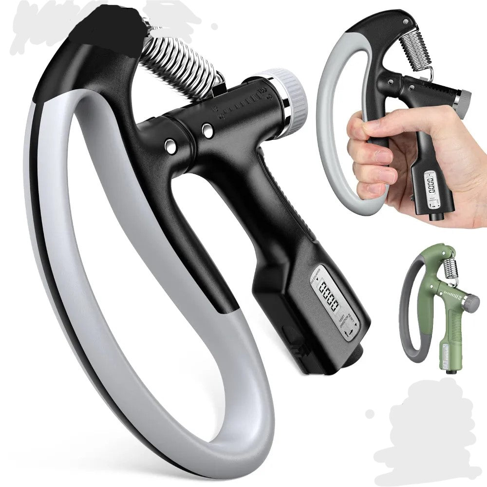 100KG Hand Grip Strengthener with Counter Fitness Training Wrist Gripper