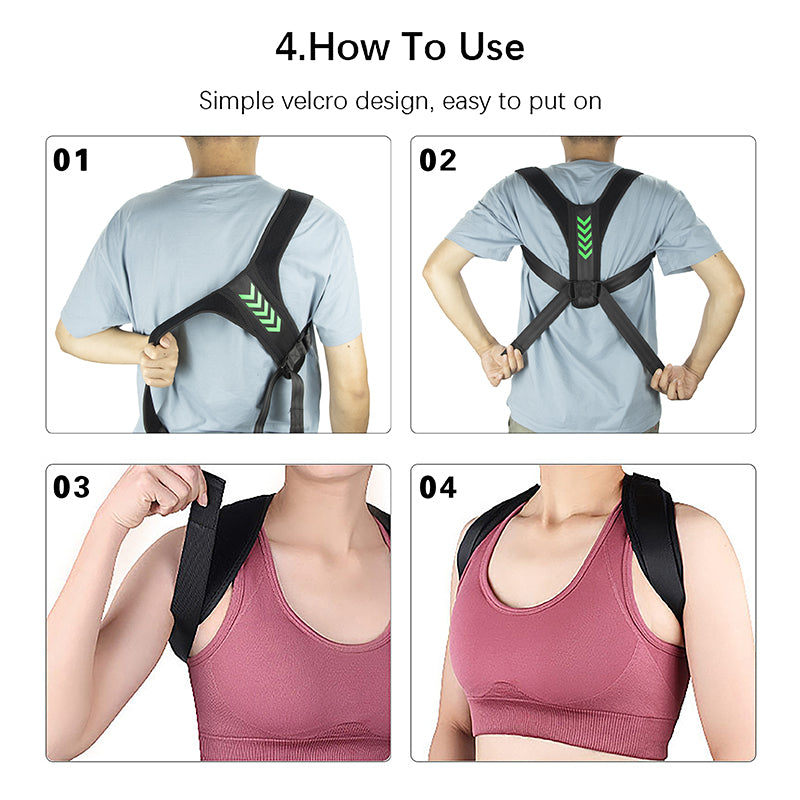 Adjustable Posture Corrector for Back