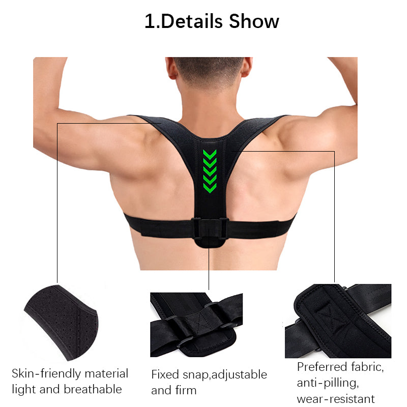 Adjustable Posture Corrector for Back