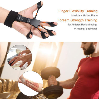 Silicone Finger Stretcher Grip Strengthener