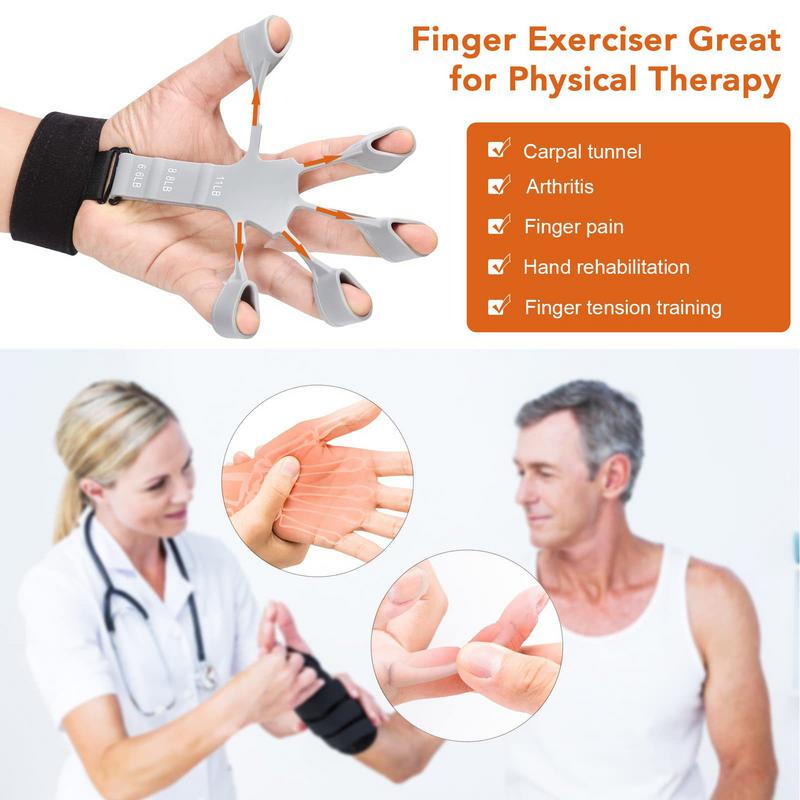 Silicone Finger Stretcher Grip Strengthener